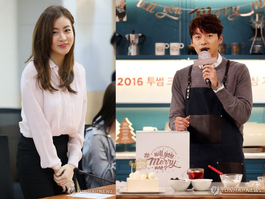 배우 강소라(왼쪽)와 현빈이 열애설에 휩쌓인 가운데 두 사람의 소속사 관계자는 "현재 본인 확인 중"이라며 즉답을 거부했다. 사진=연합뉴스